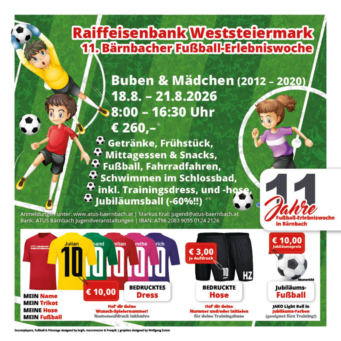 Offizielles Plakat der Erlebniswoche 2026