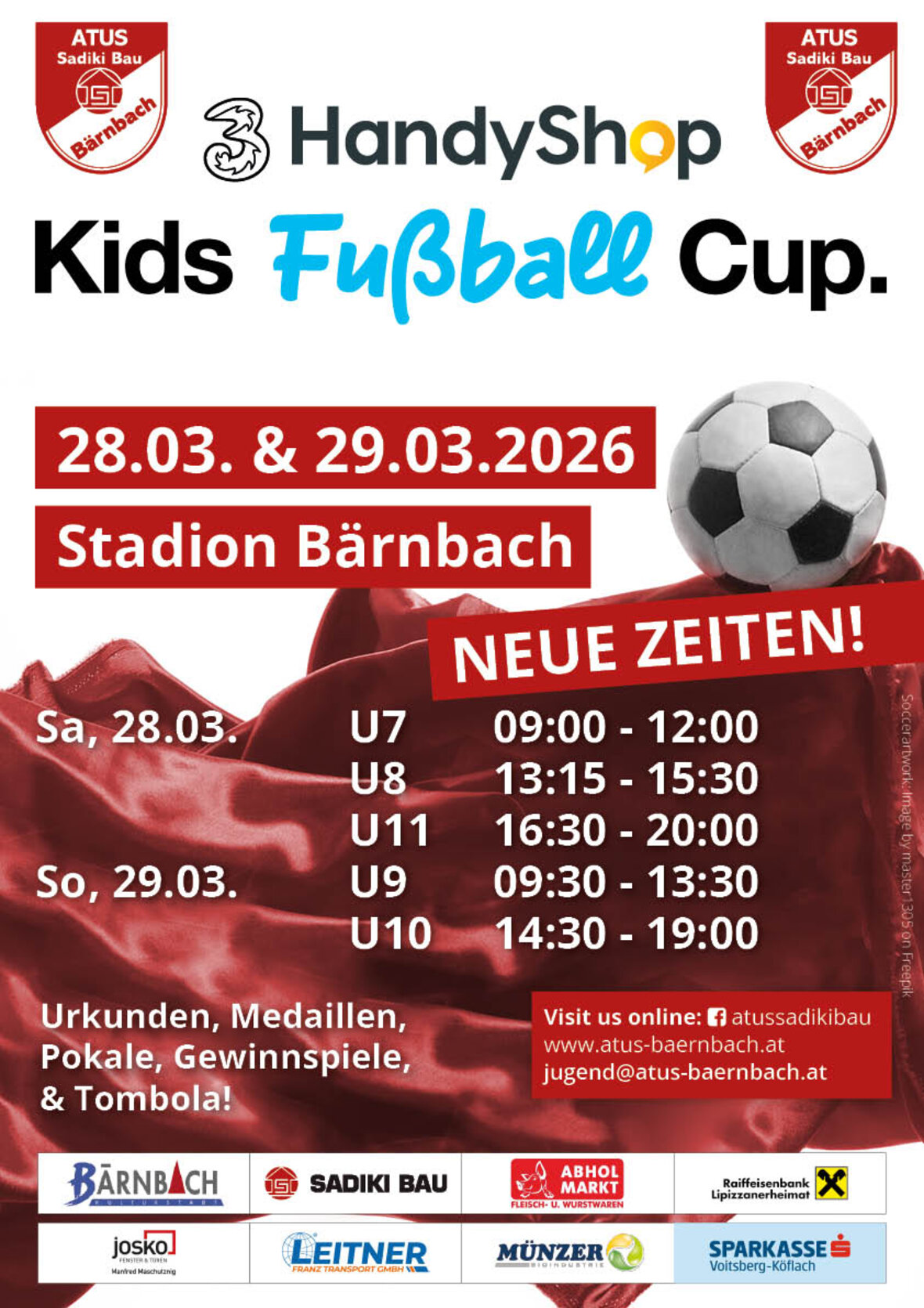 Offizielles KidsCup-Plakat 2026