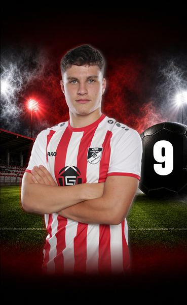 ATUS Spieler-Wallpaper Elias Amreich, Nummer 9